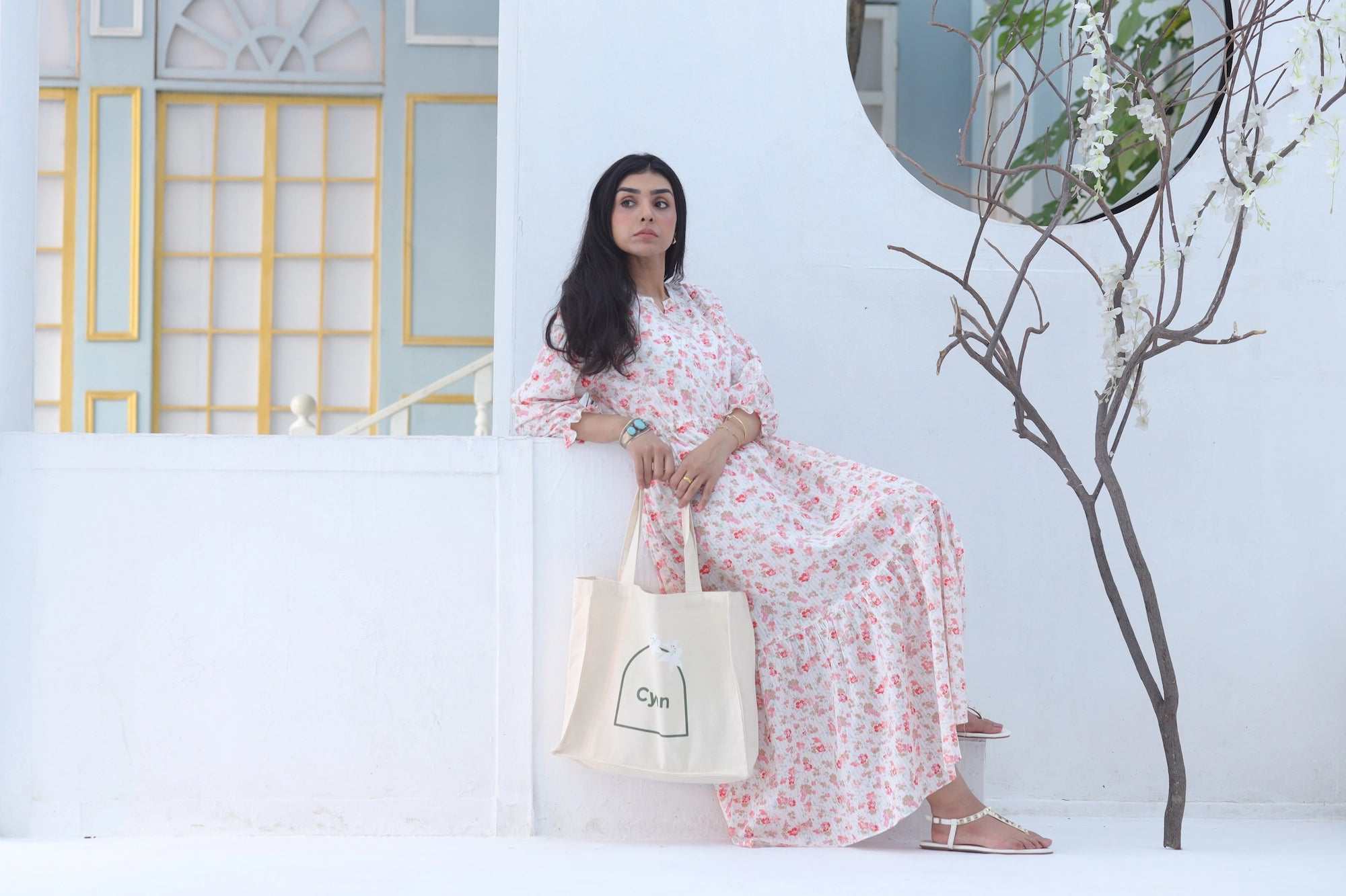 Blush Garden Maxi