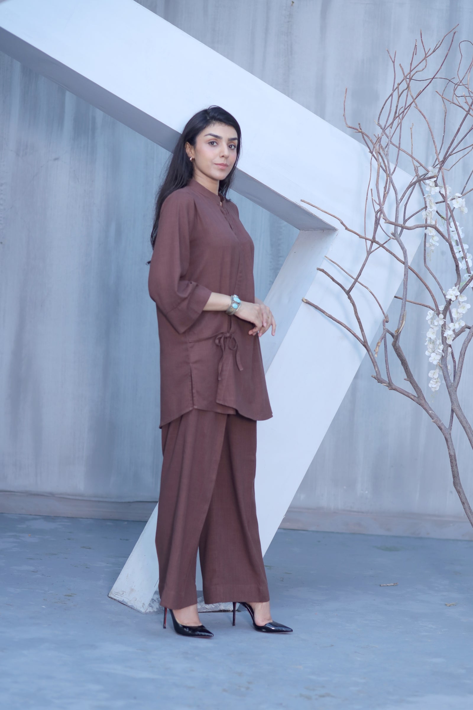 Brown Coord Set