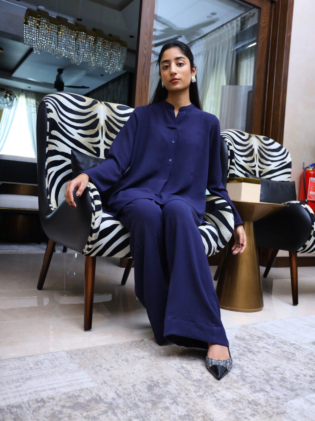 Navy Blue Coord Set