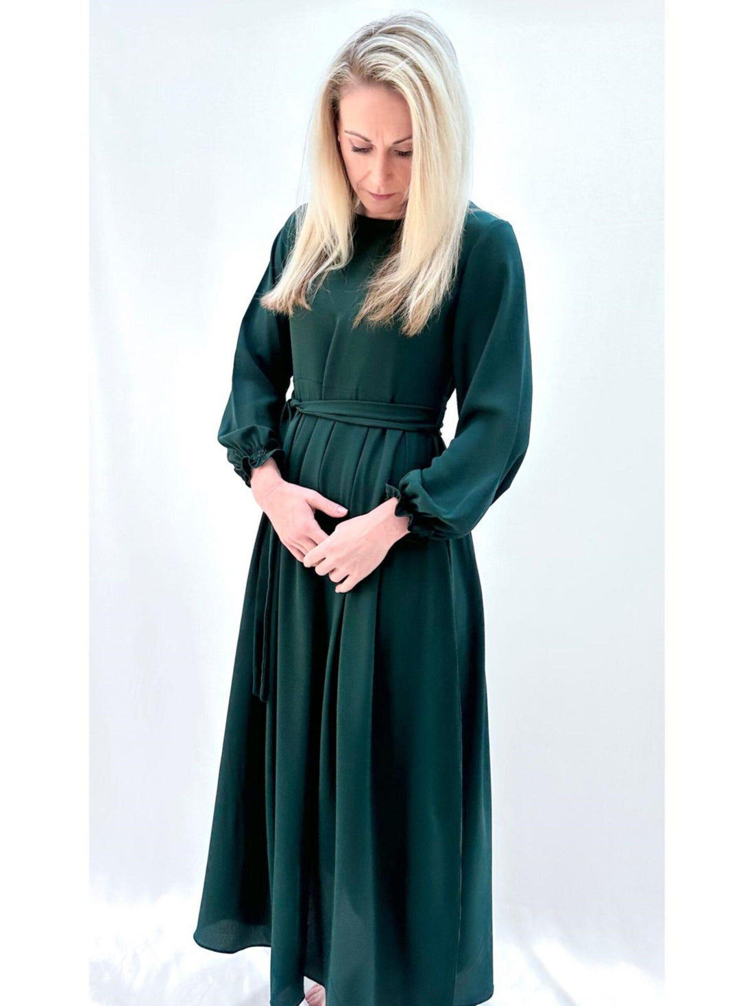 Pine Green Dress