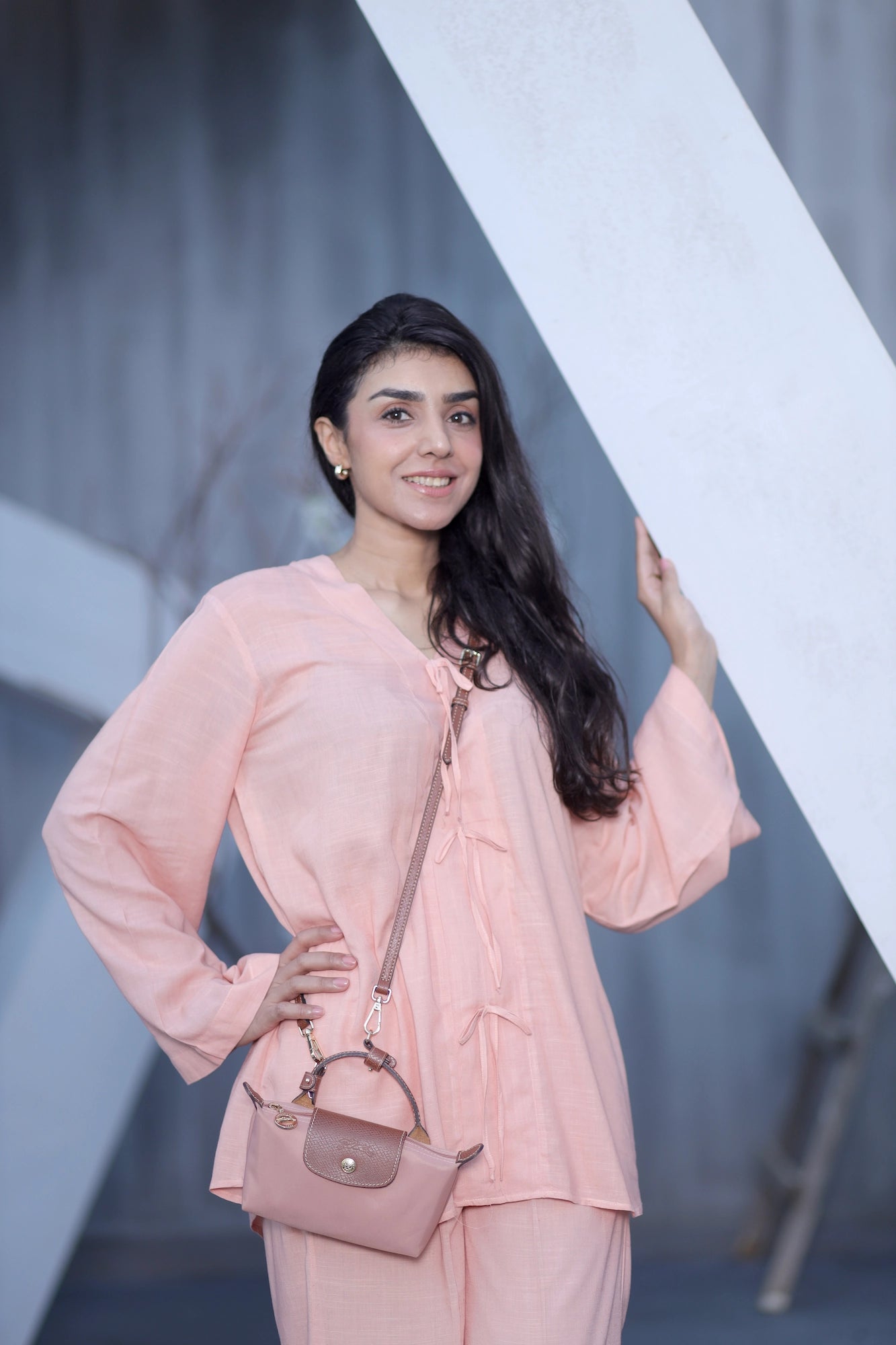 Soft Peach Coord Set