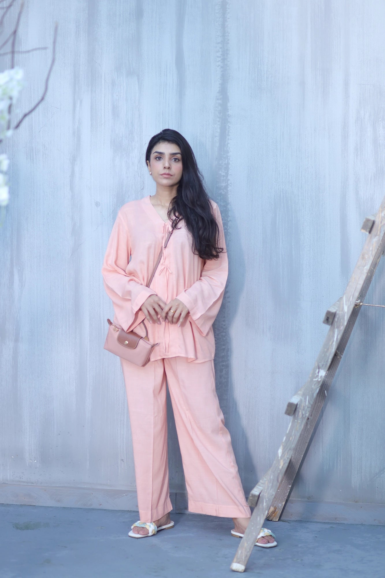 Soft Peach Coord Set