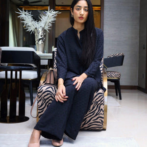 Black Loose Coord Trousers