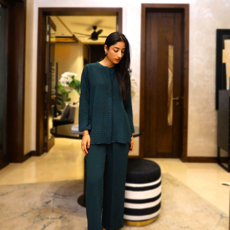 Teal Green Coord Set