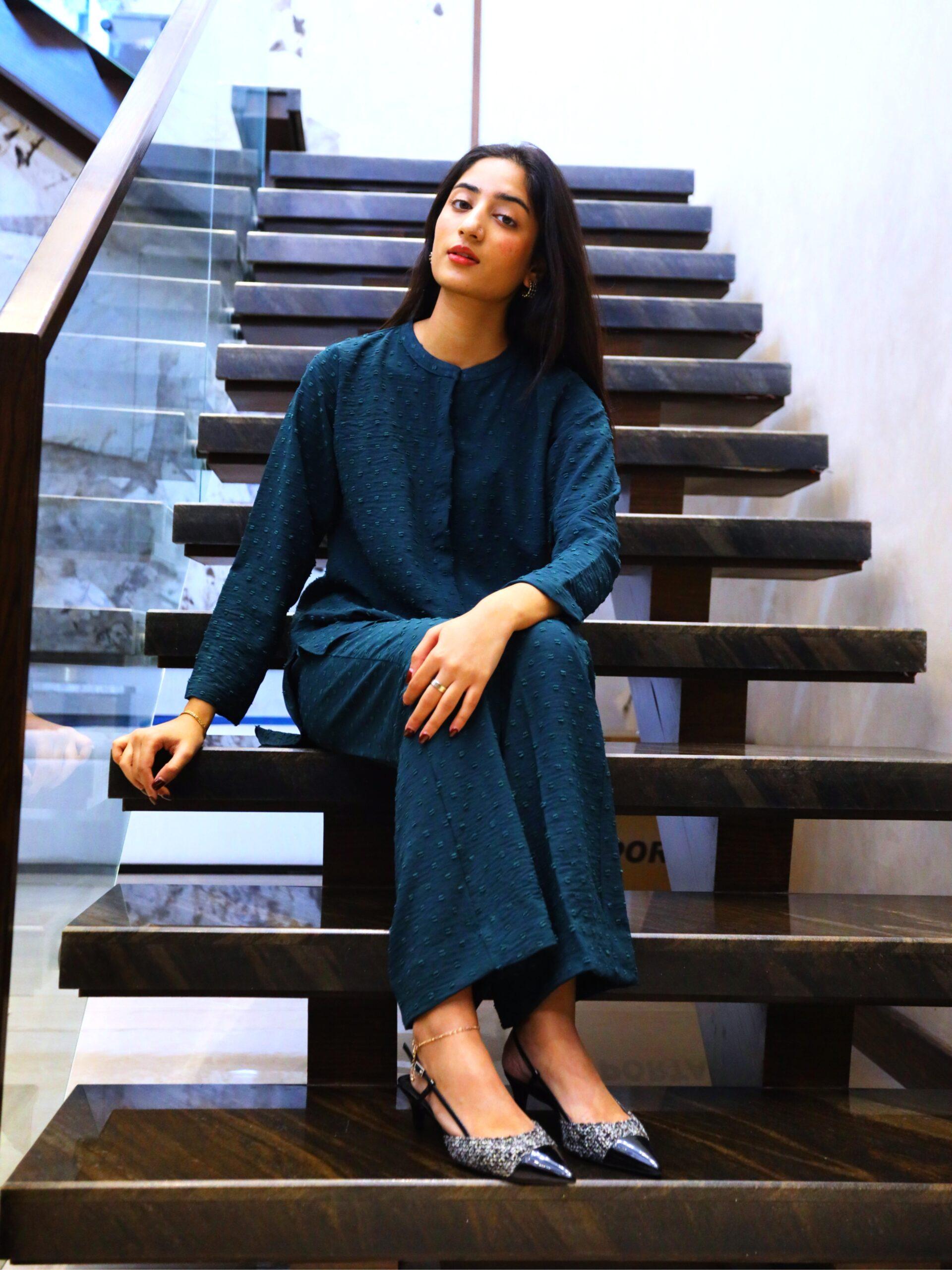 Teal Green Coord Set