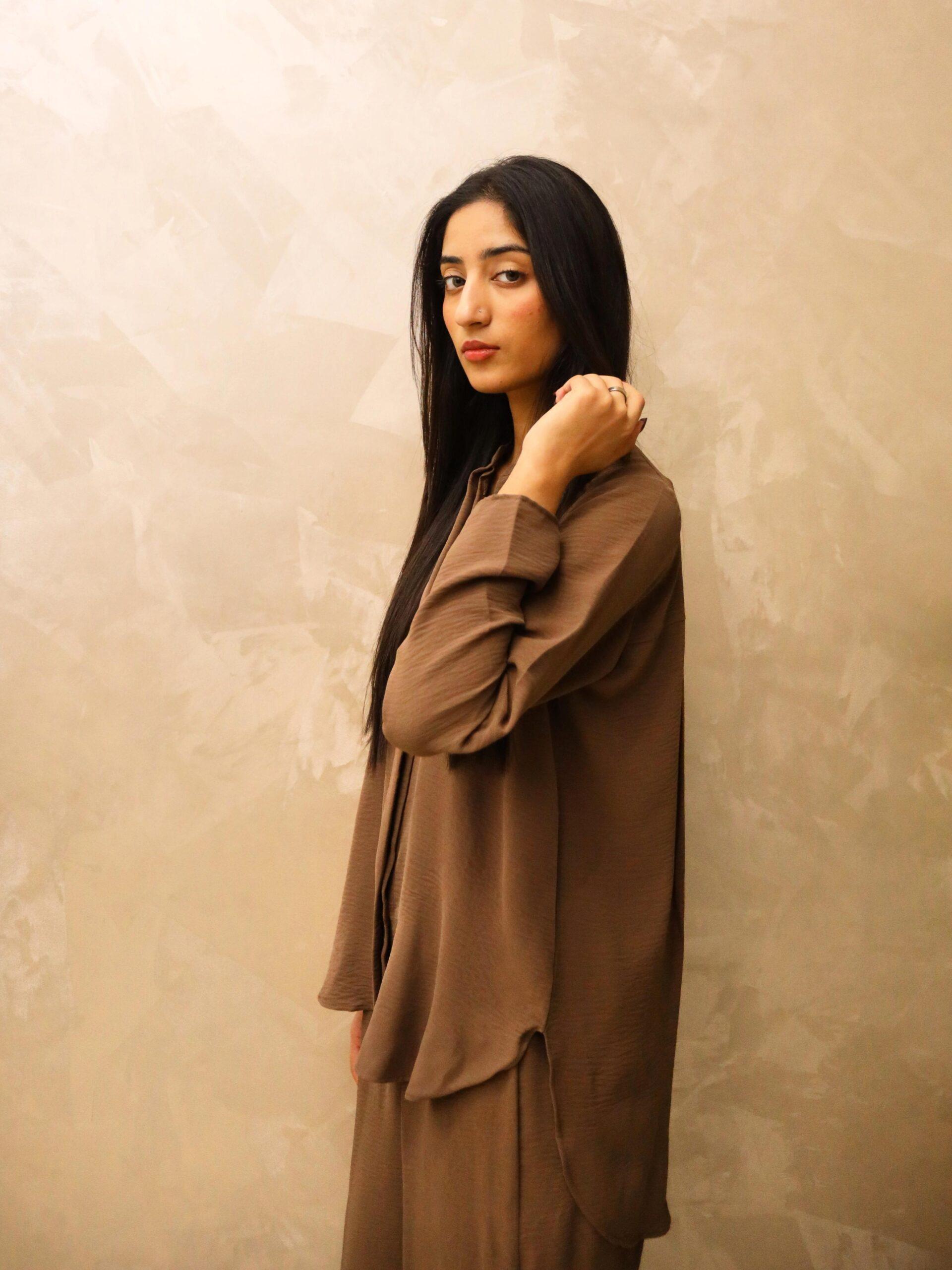 Olive Brown Coord Set