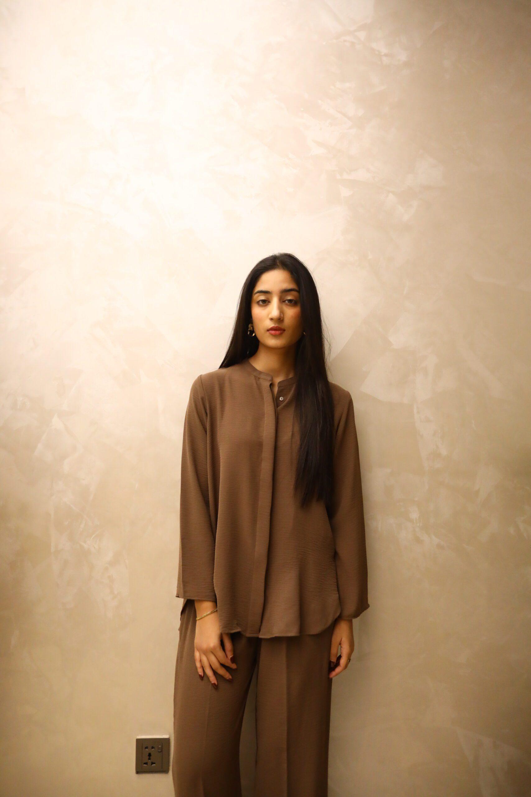 Olive Brown Coord Set