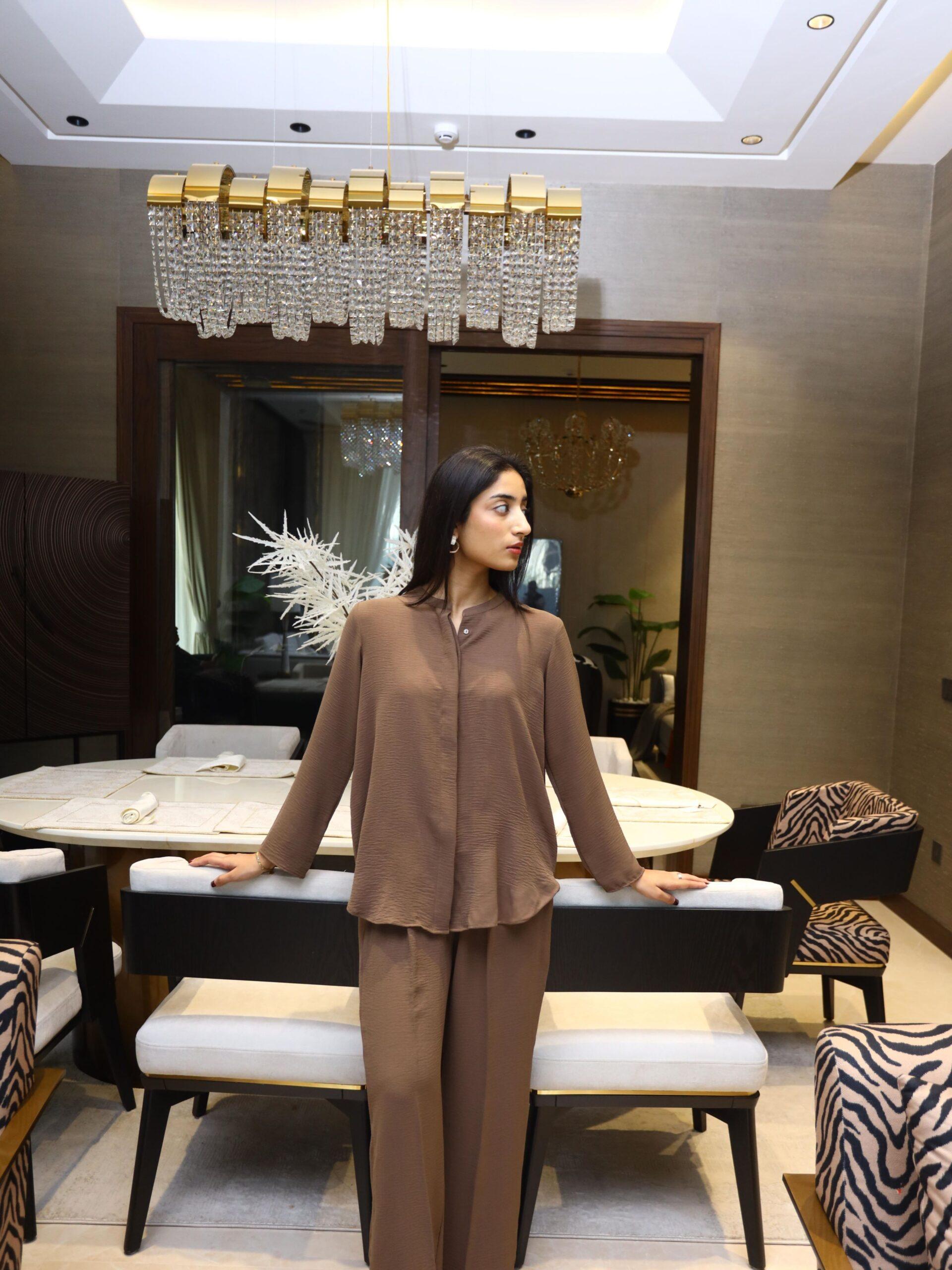 Olive Brown Coord Set