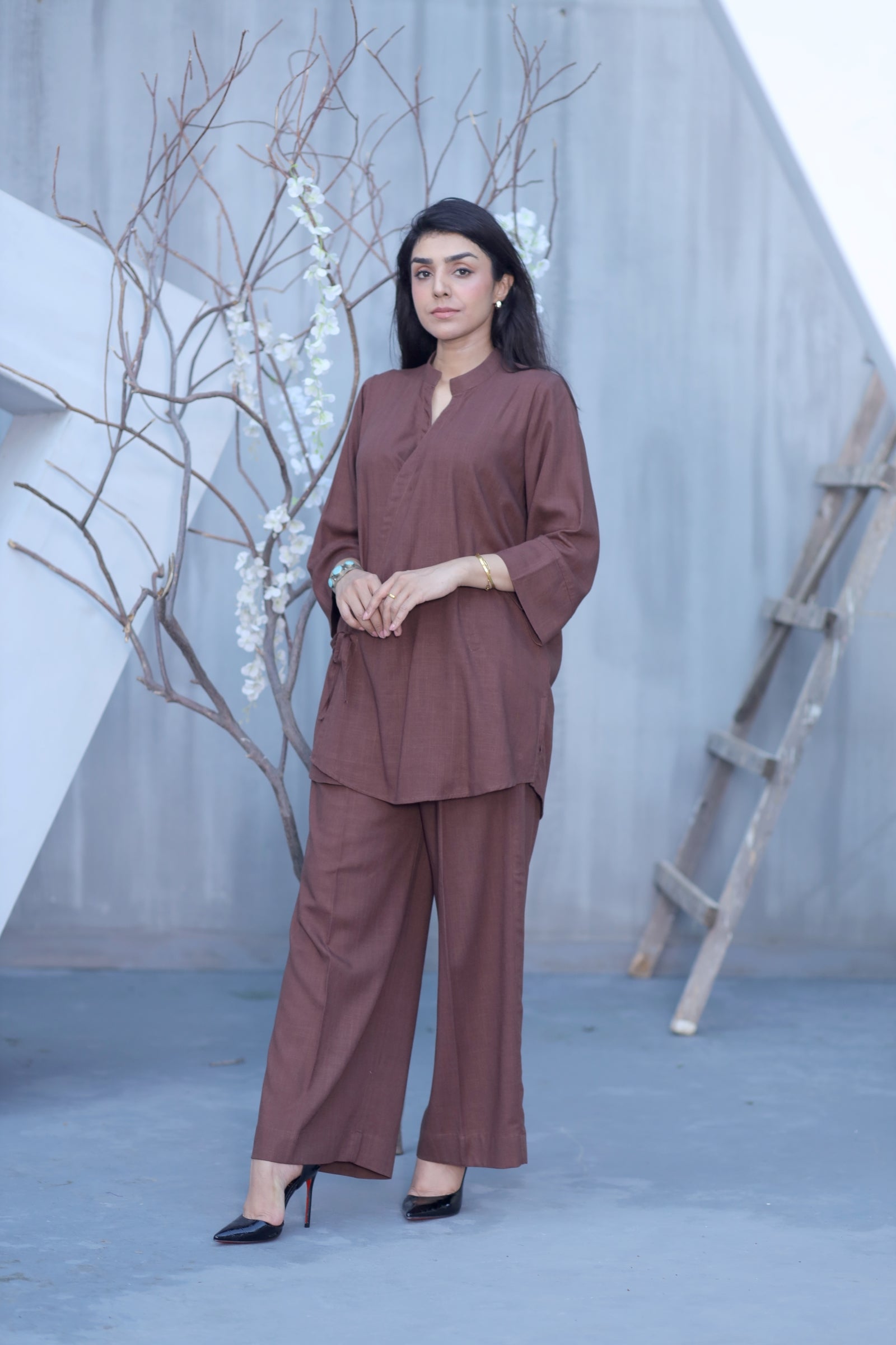 Brown Coord Set