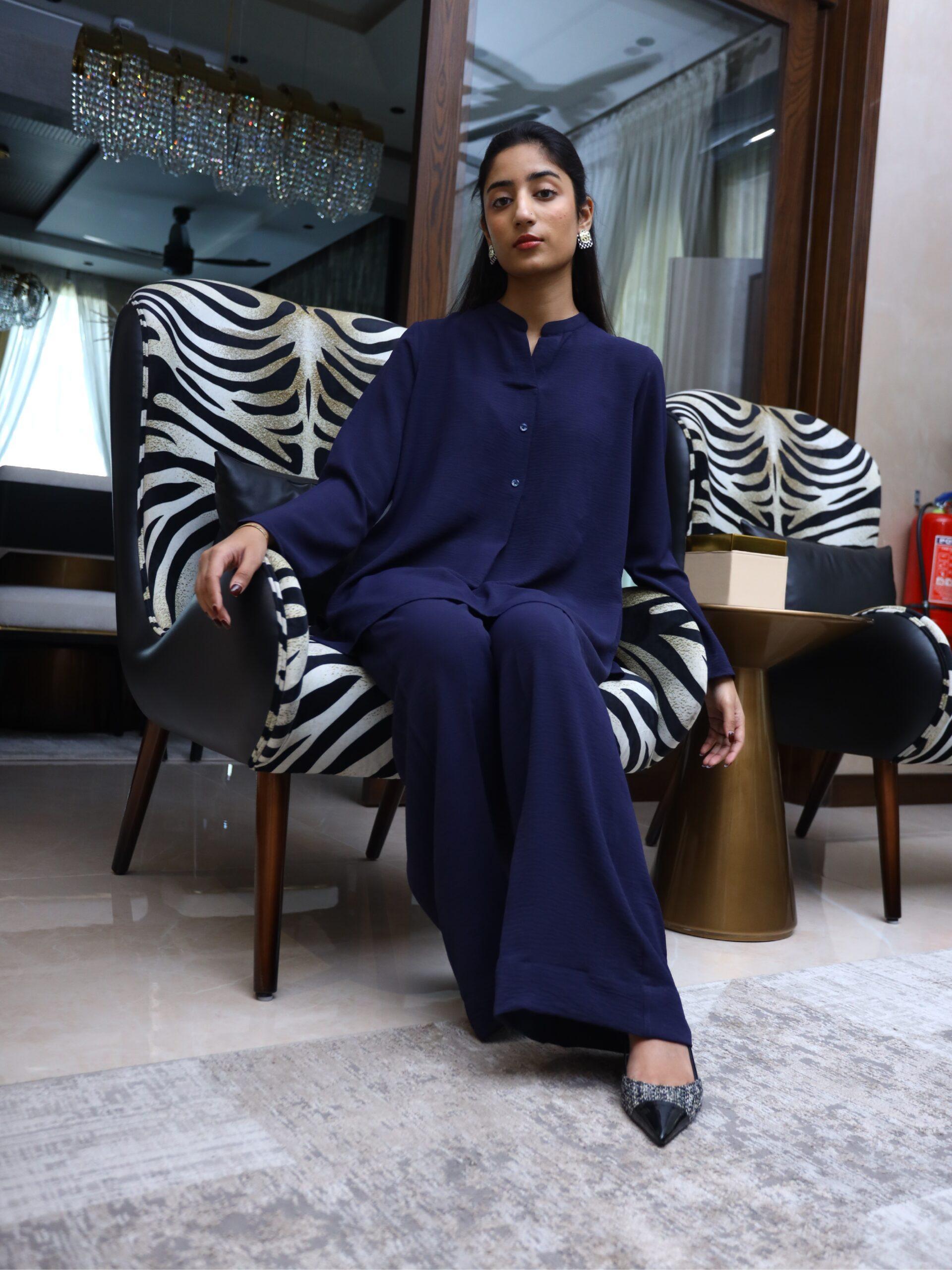 Navy Blue Coord Set