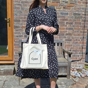 Cyan Tote Bag