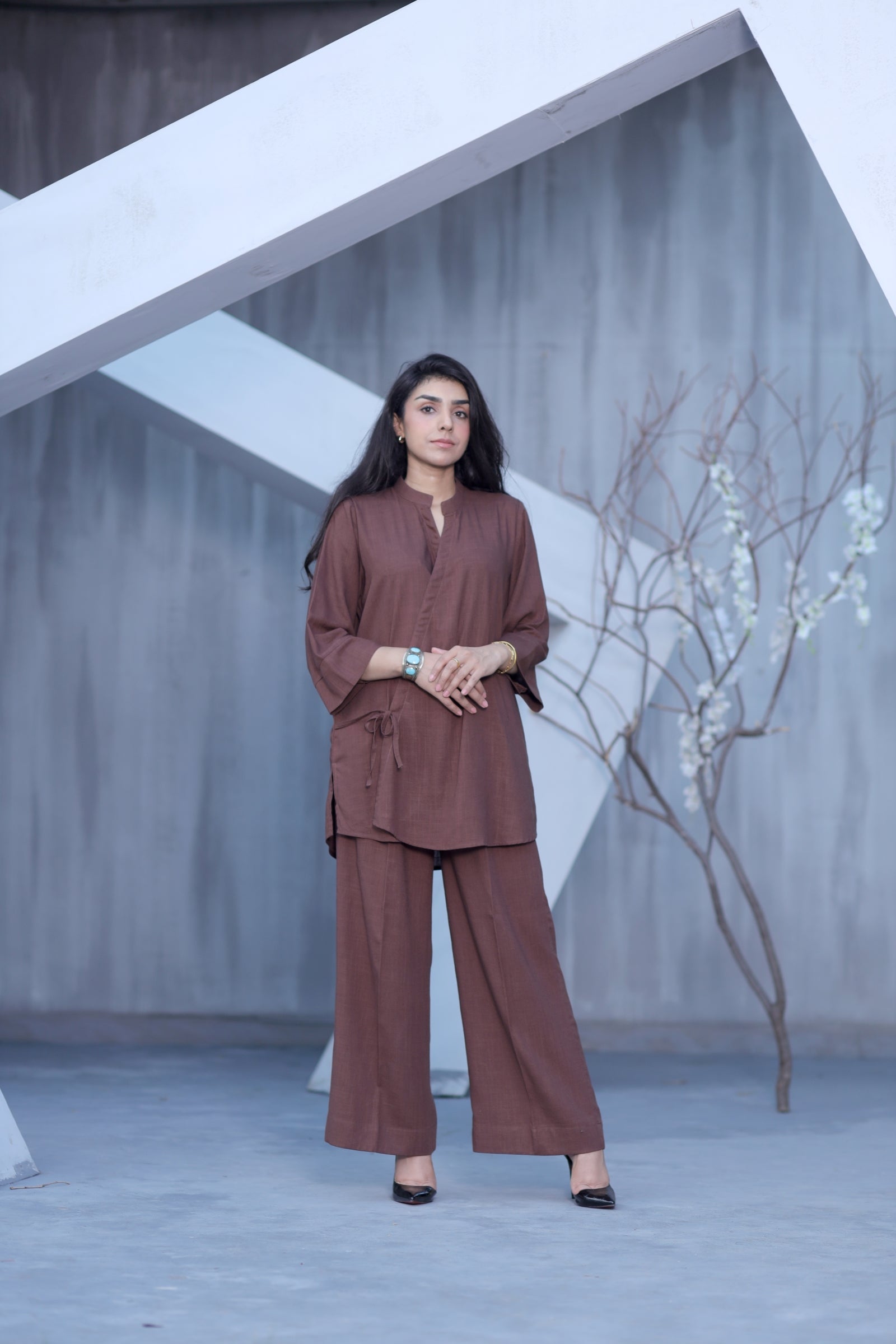 Brown Coord Set