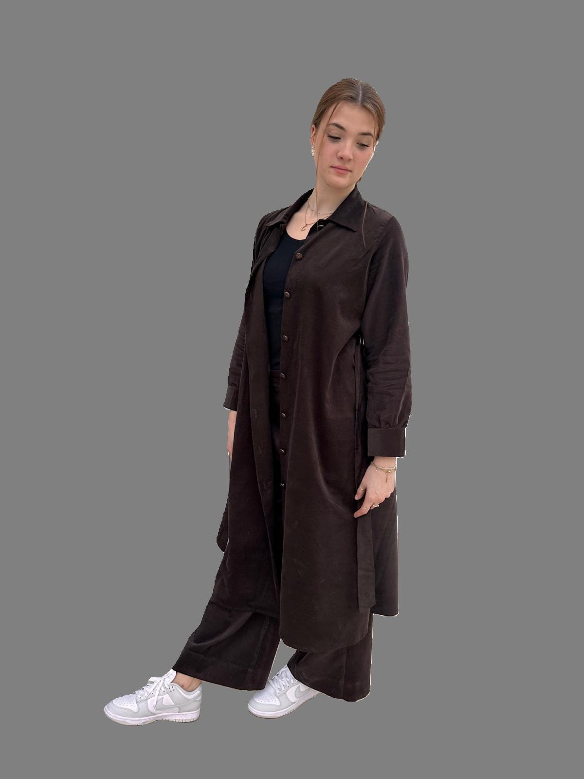 Chocolate Brown Coord Set