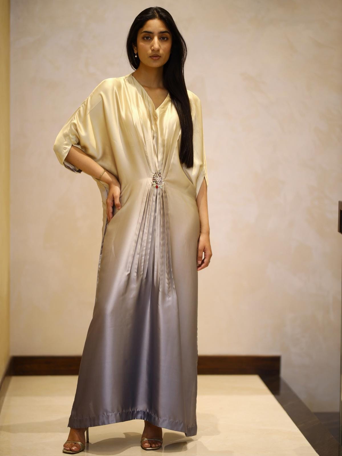 Champagne Moonlit Kaftan