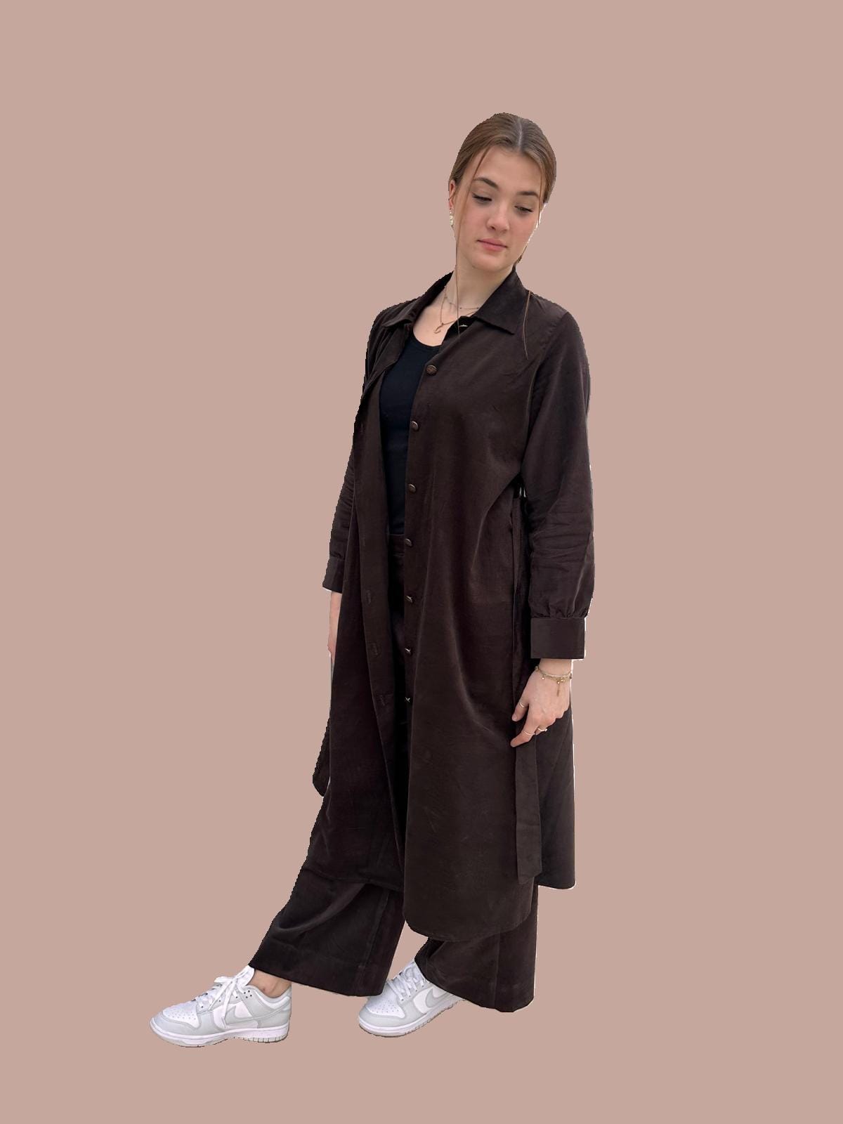 Chocolate Brown Coord Set