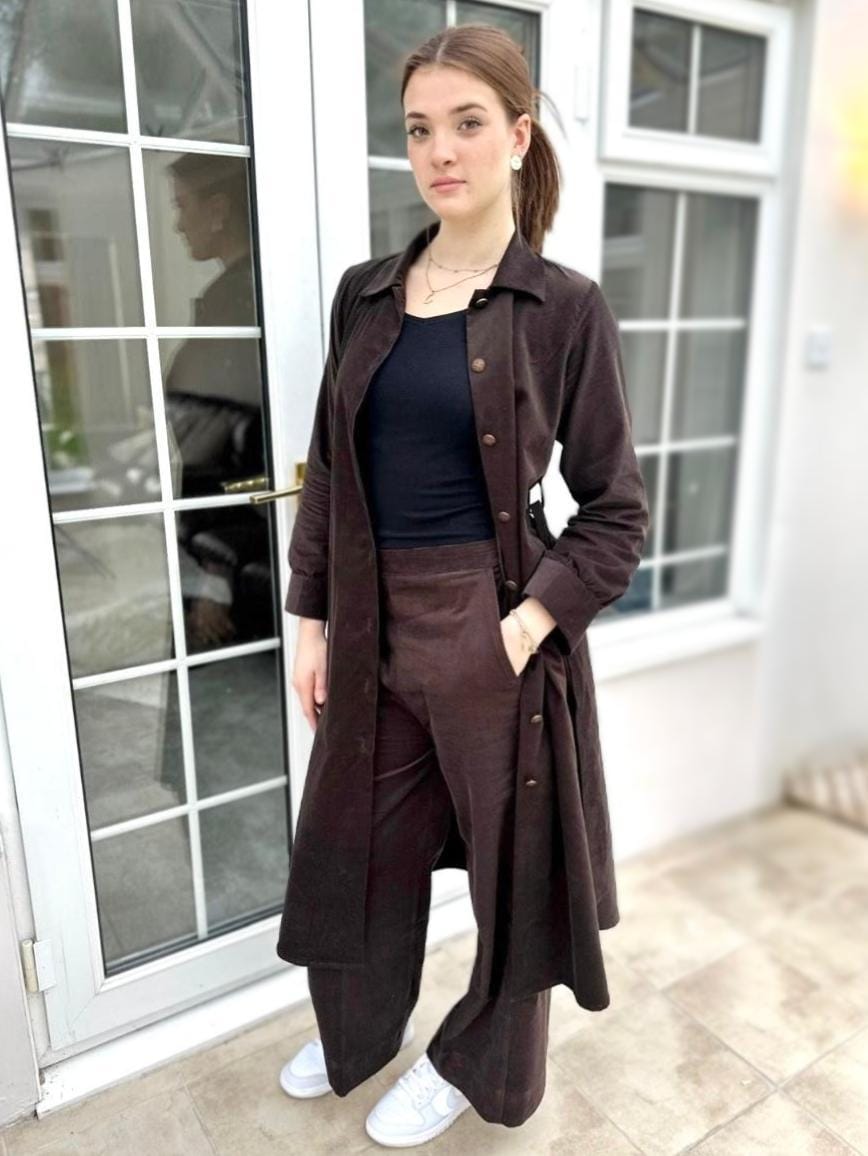 Chocolate Brown Coord Set