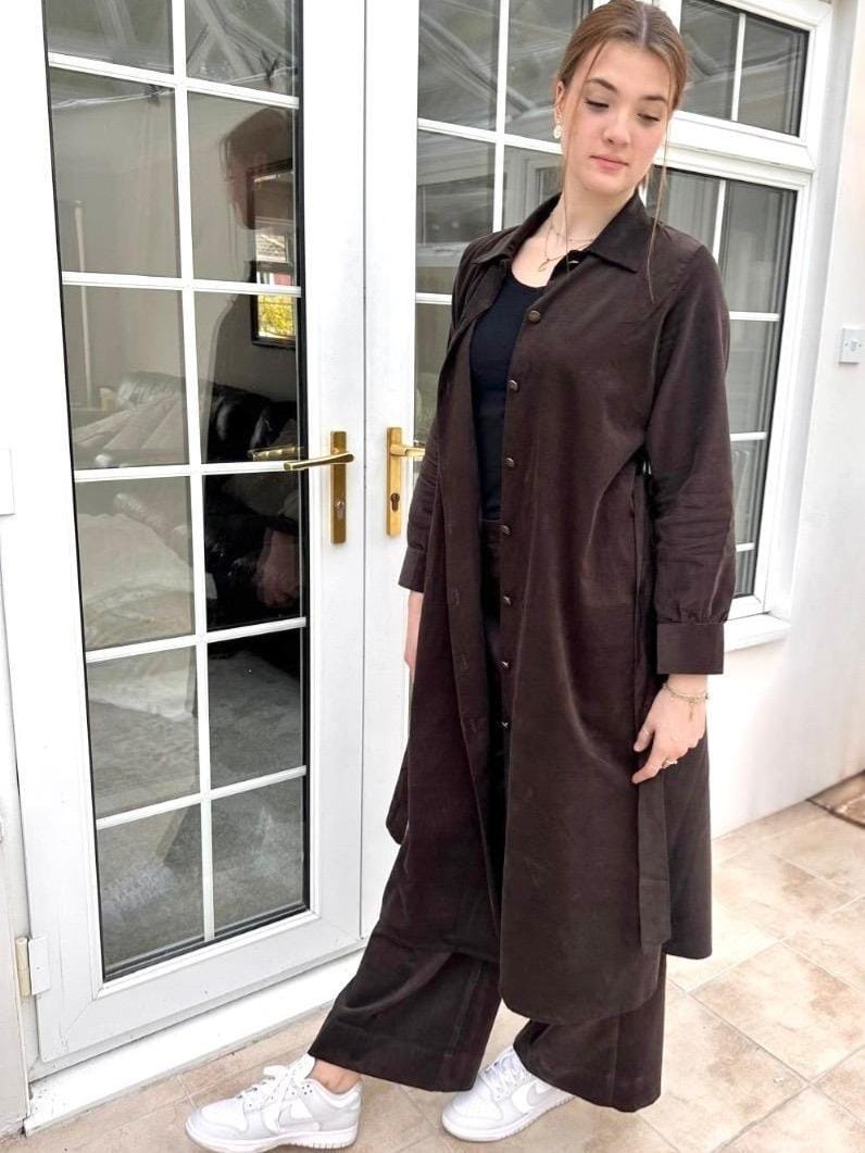 Chocolate Brown Coord Set