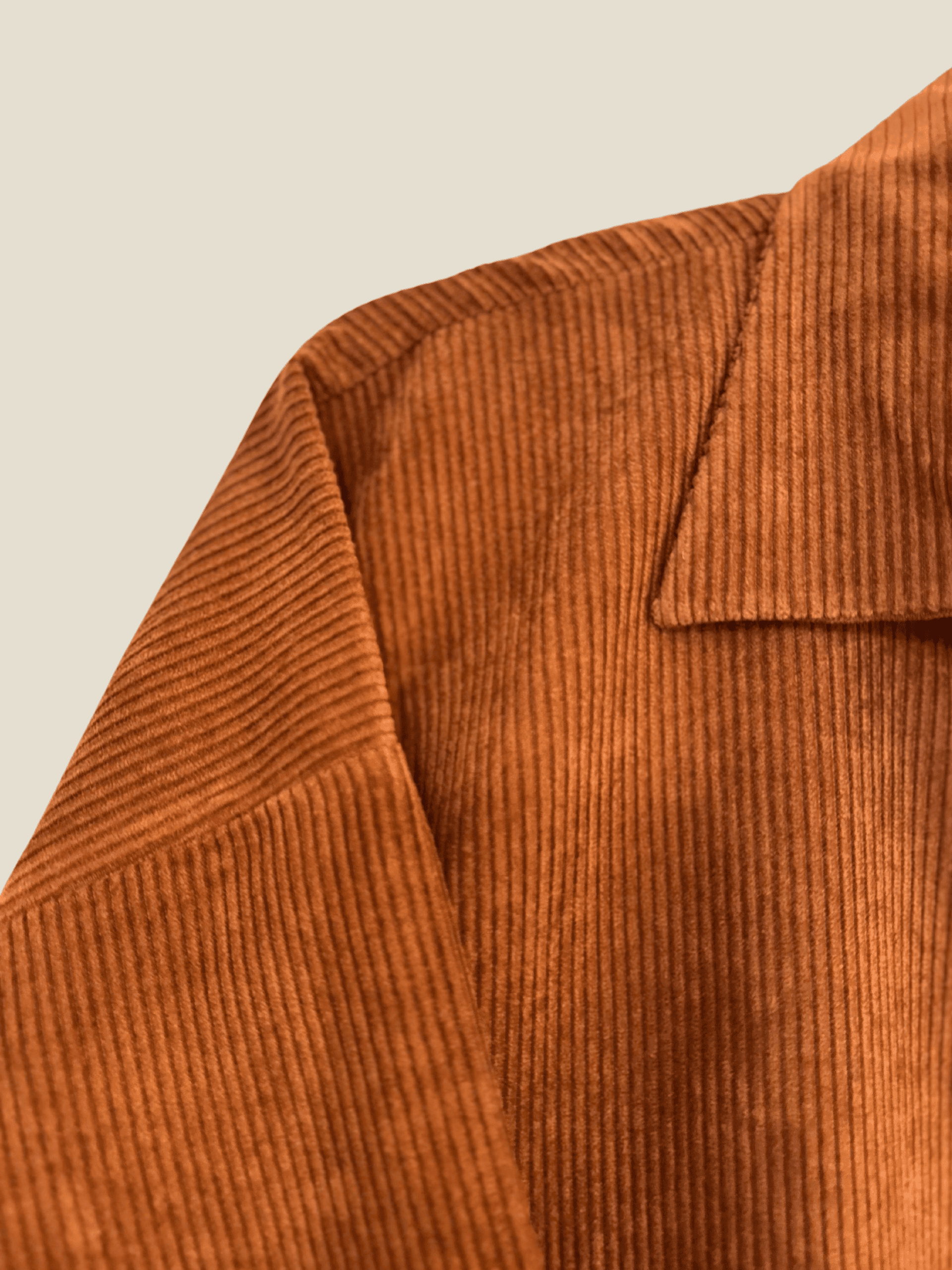 Oversized Rust Shirt