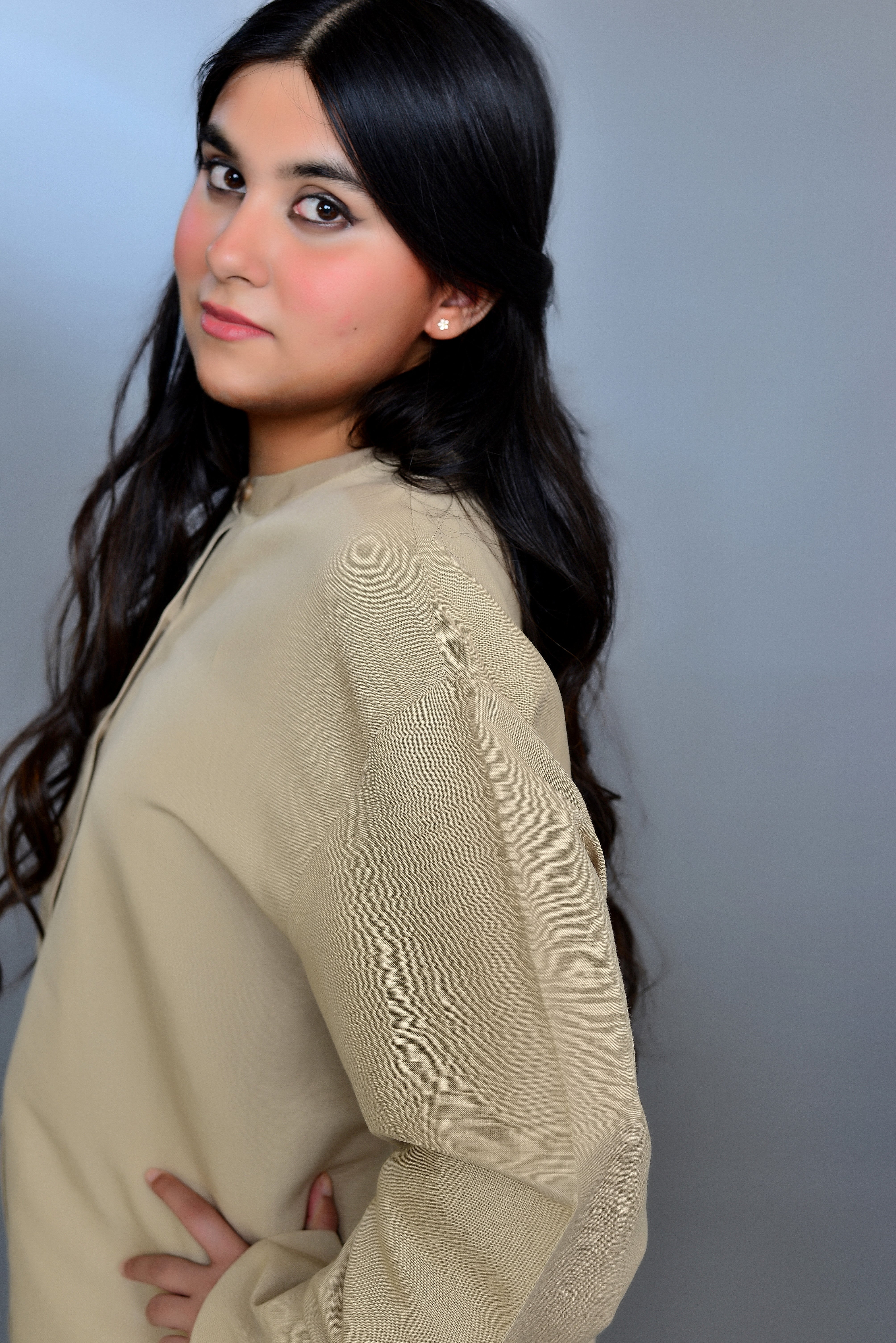 Beige Linen Shirt