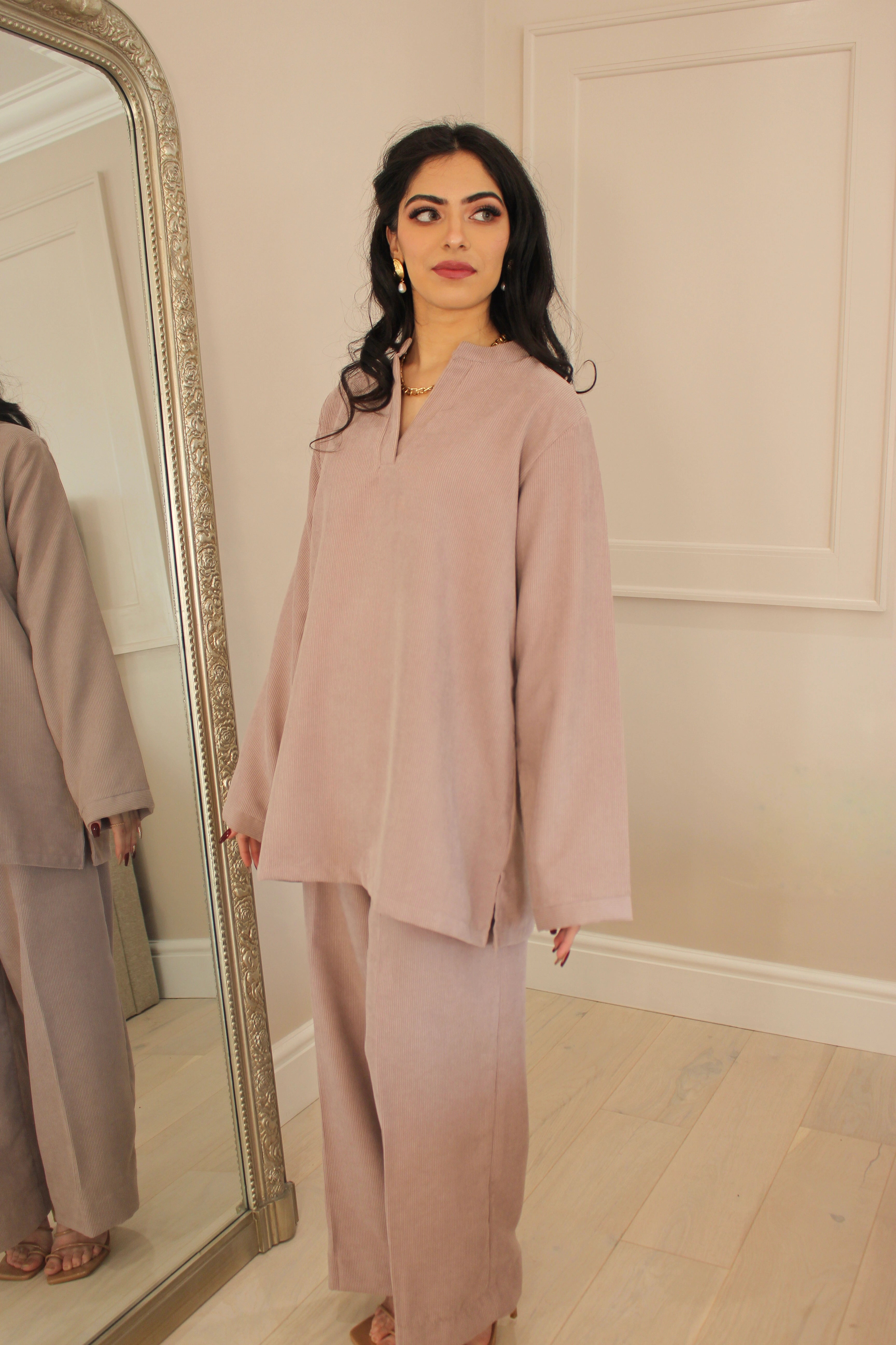 Tea Rose Corduroy Coord Set