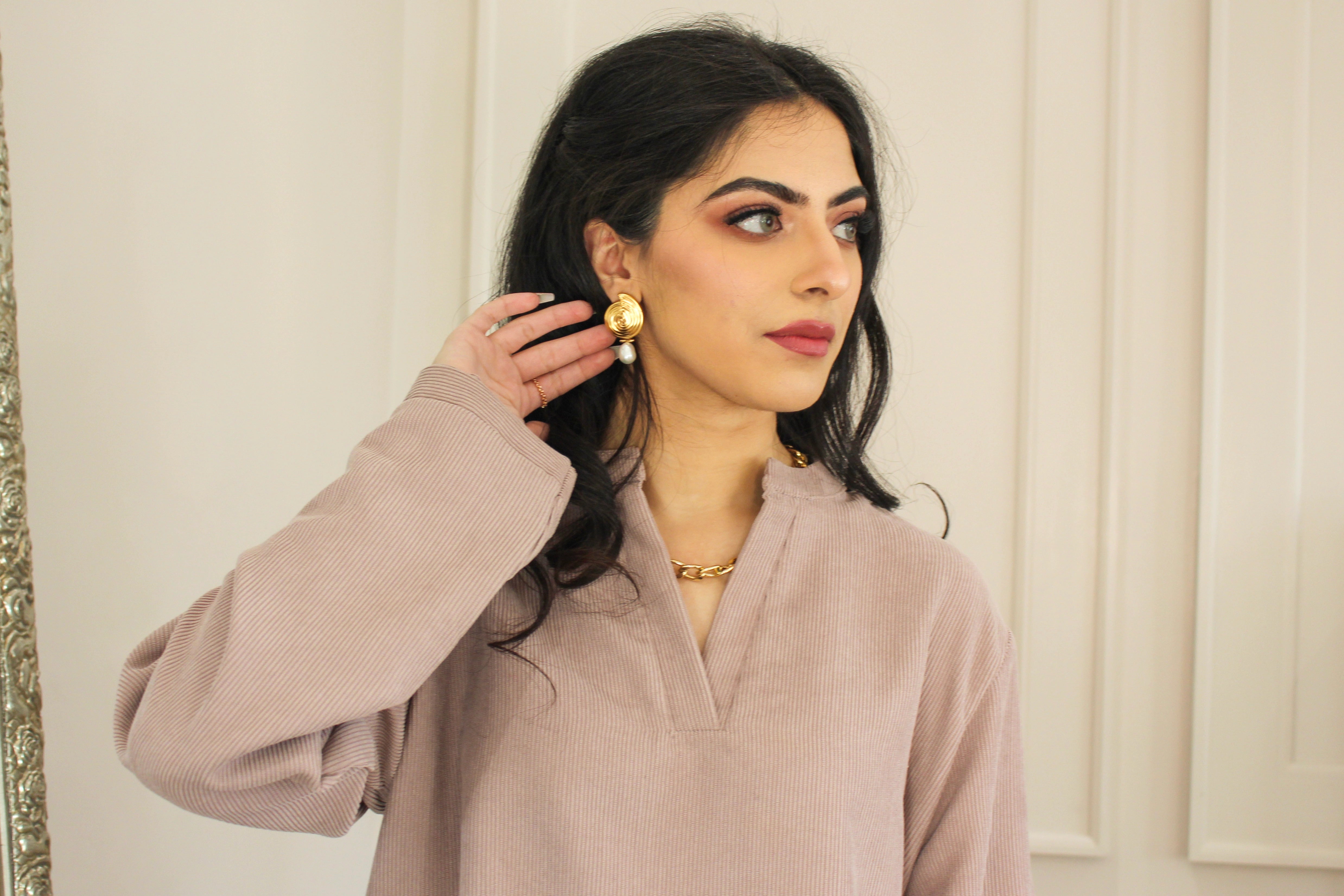 Tea Rose Corduroy Coord Set