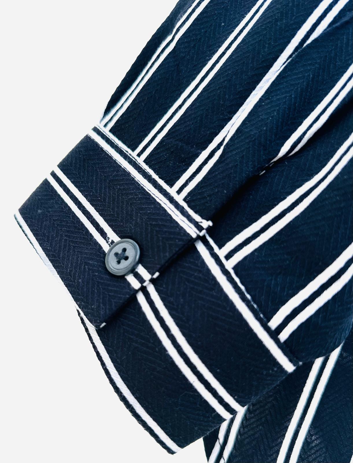 Oversized Striped Shirt