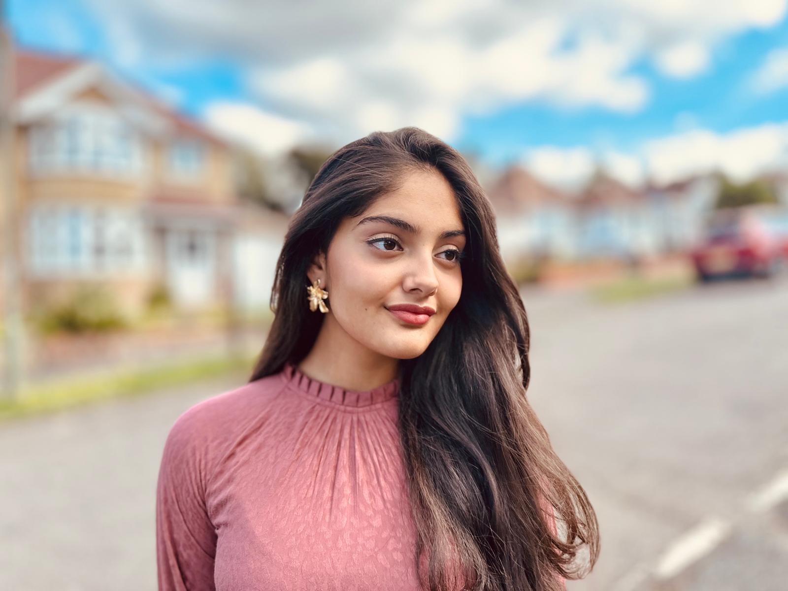Tea Pink Leopard Textured Midi Dress