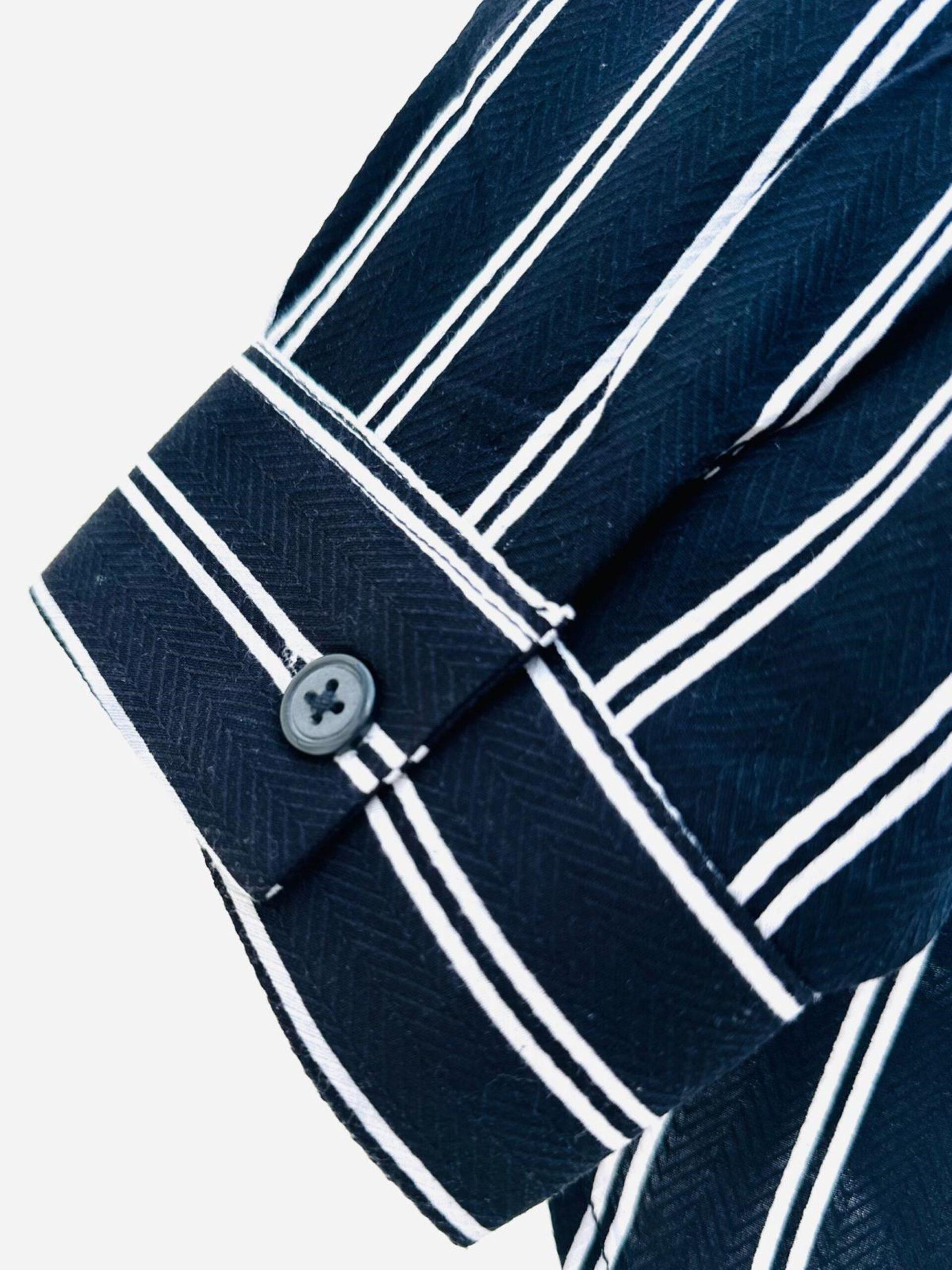 Oversized Striped Shirt