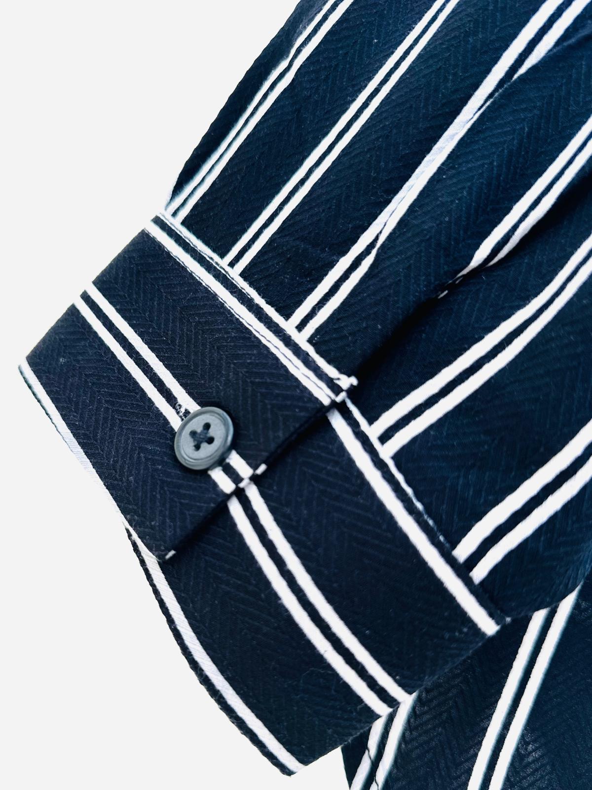 Oversized Striped Shirt