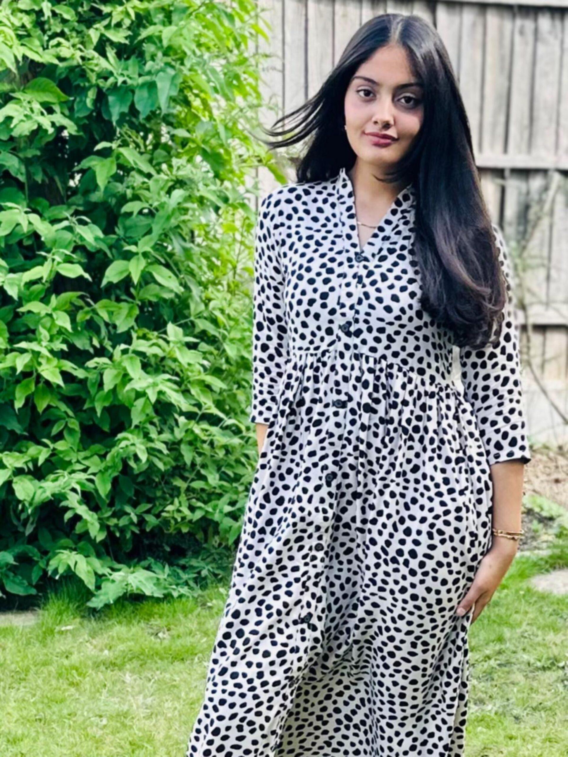 Cheetah Print Midi Dress