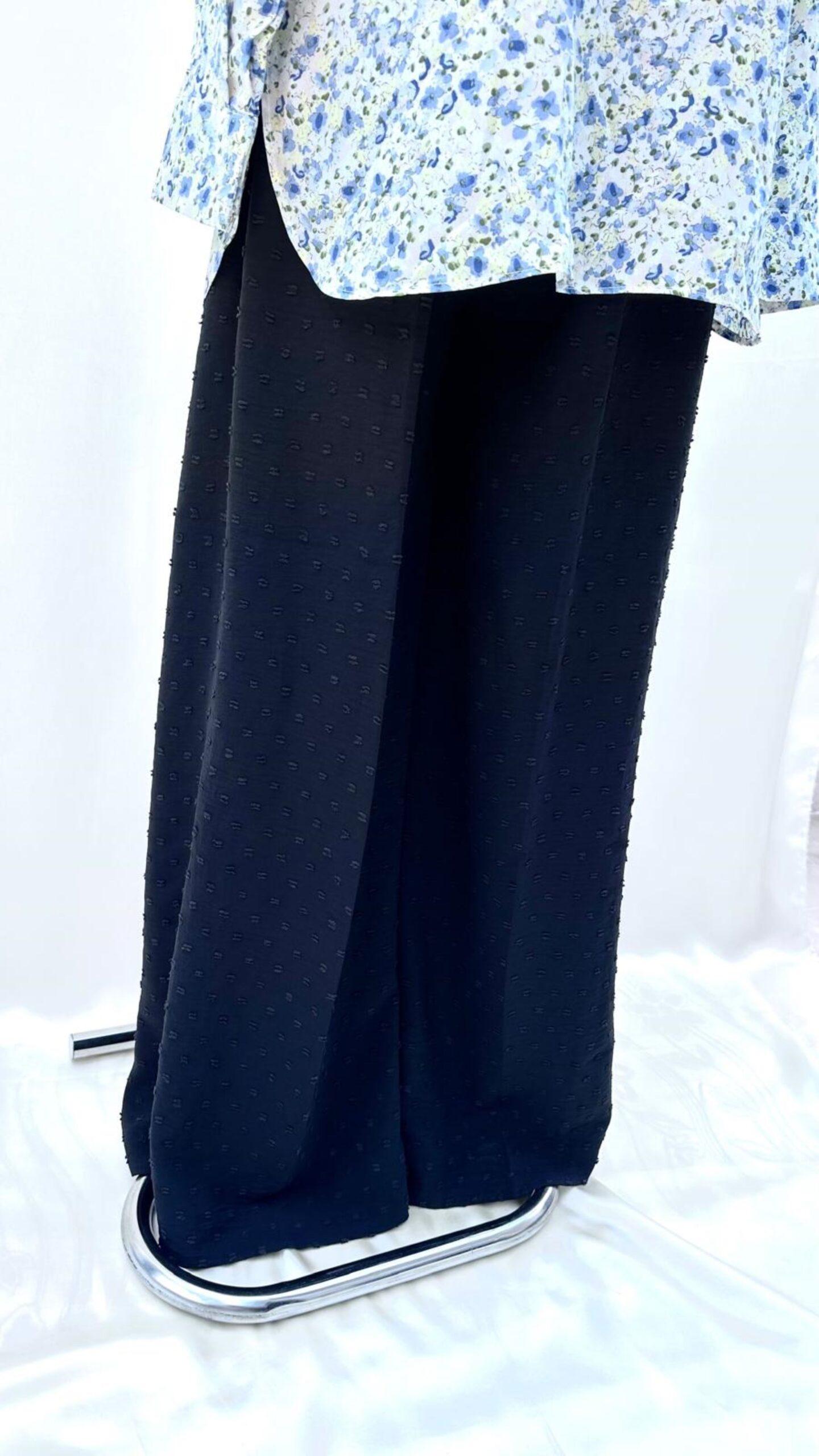 Black Loose Coord Trousers