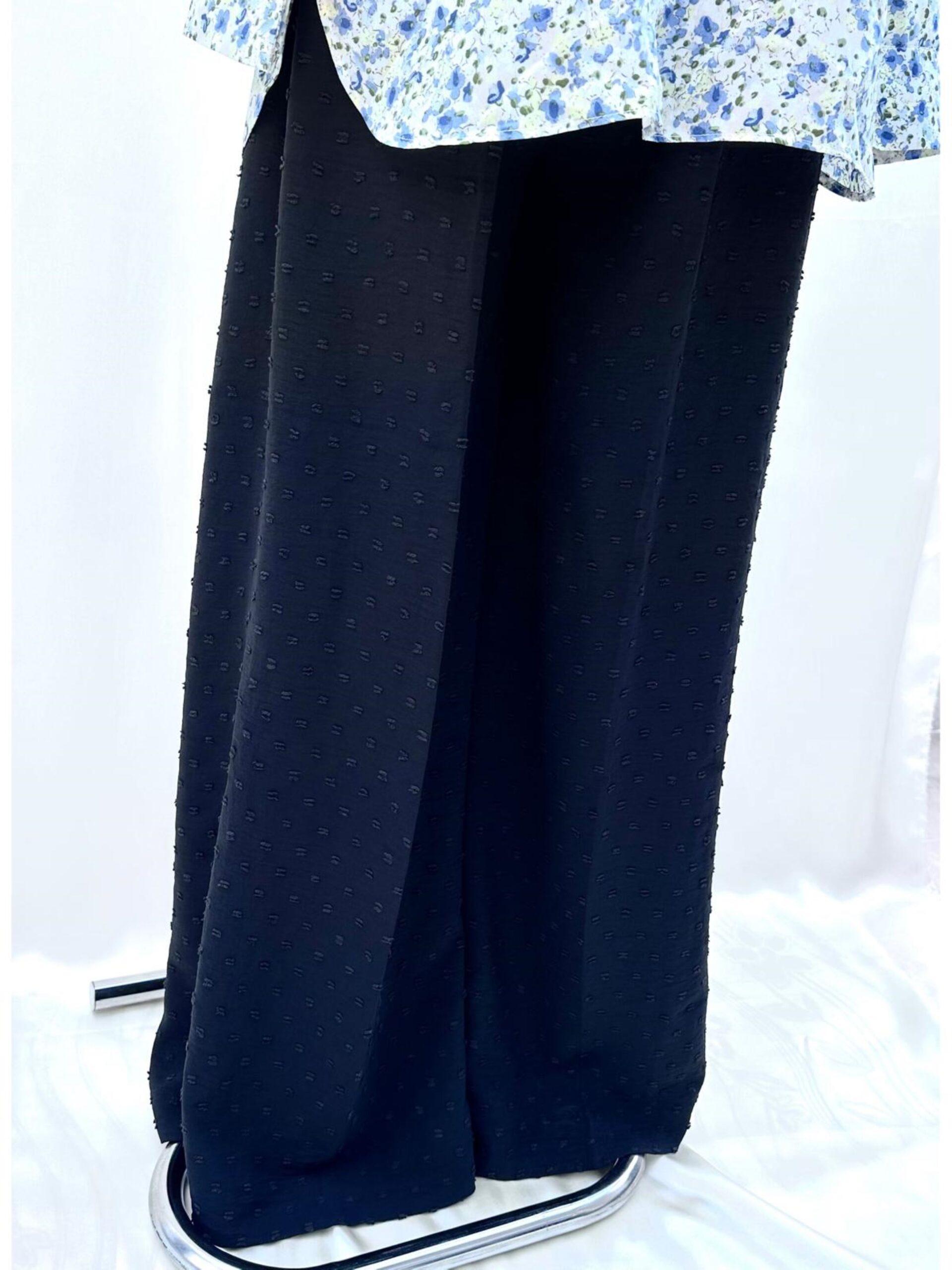 Black Loose Coord Trousers