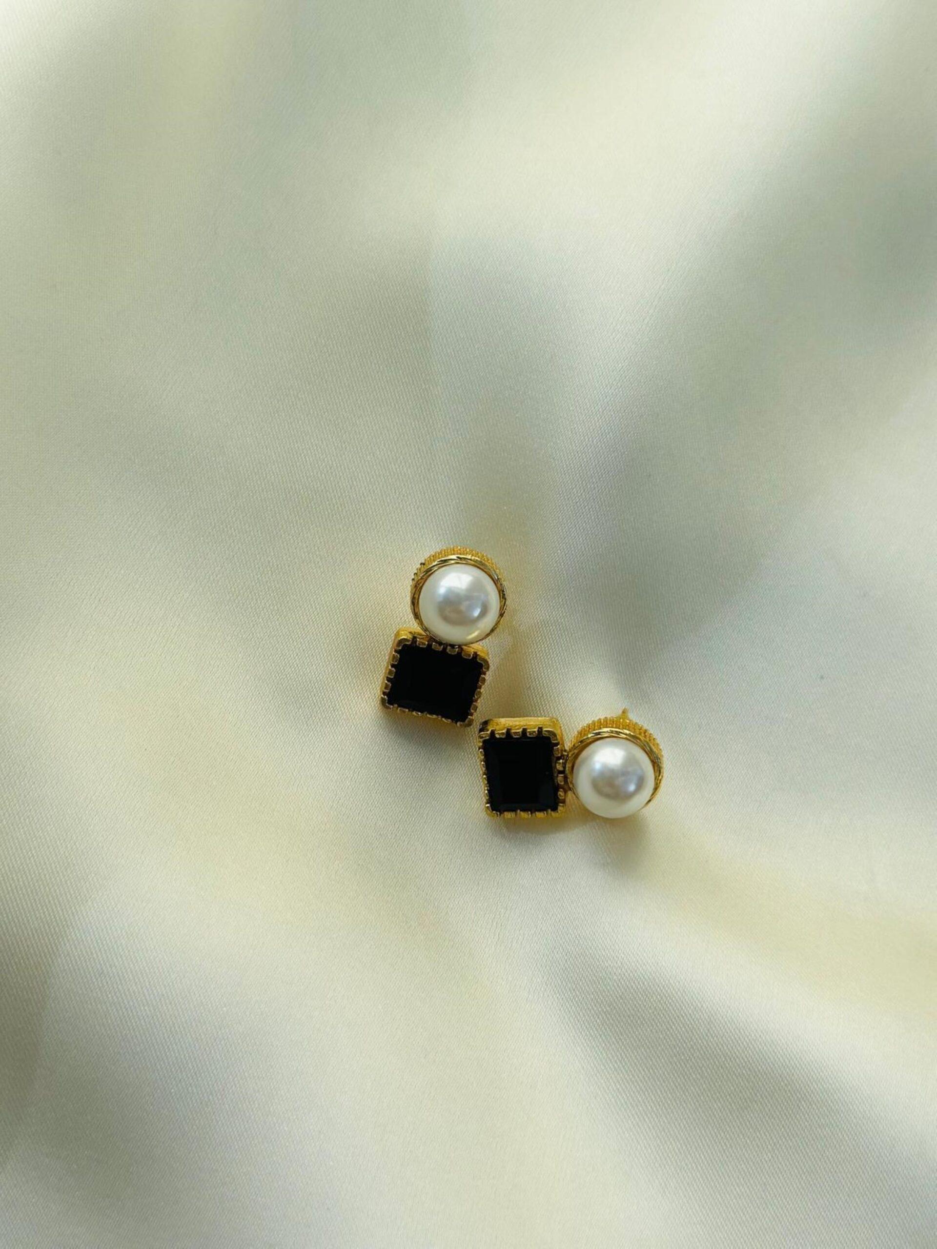 Pearl Stud Earrings
