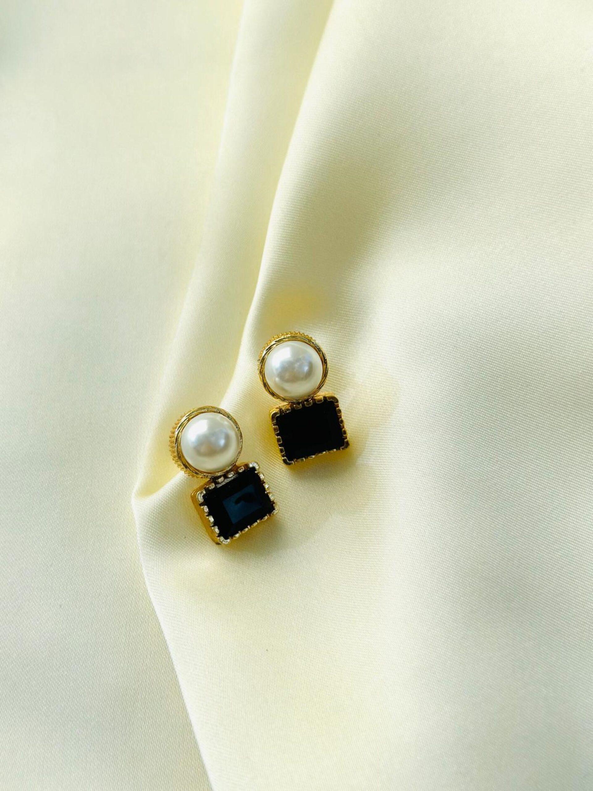 Pearl Stud Earrings