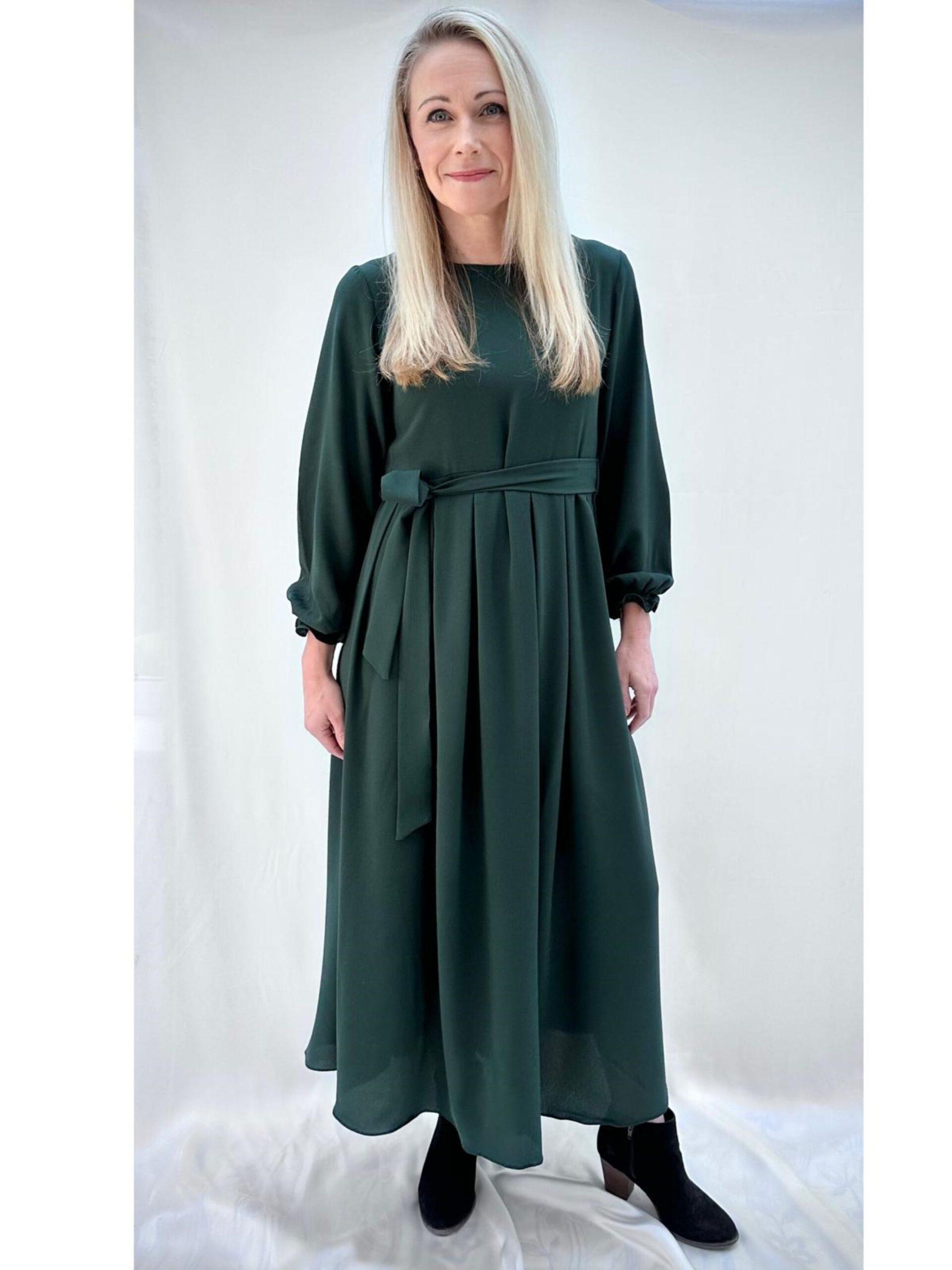 Pine Green Dress