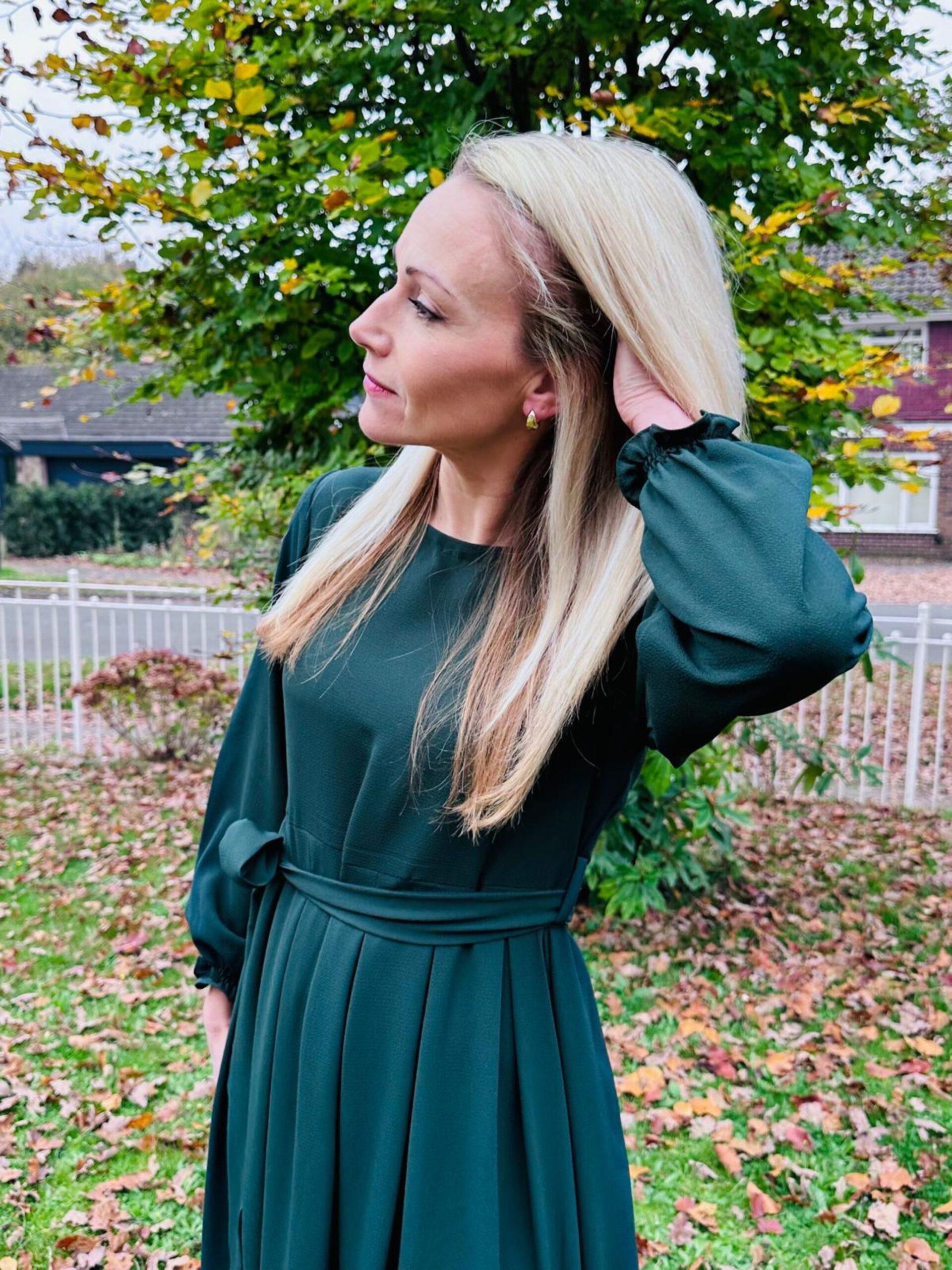 Pine Green Dress