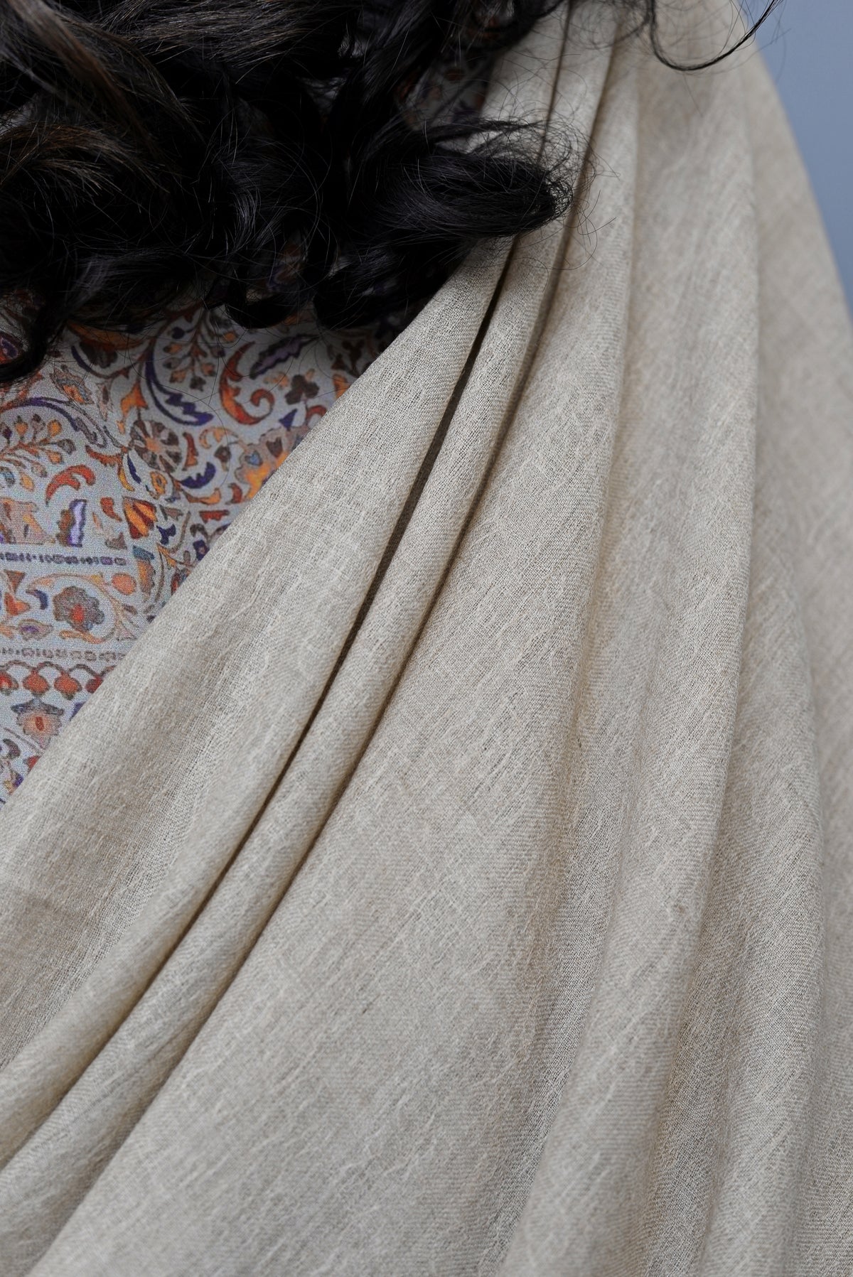 Textured Woven Pashmina Shawl